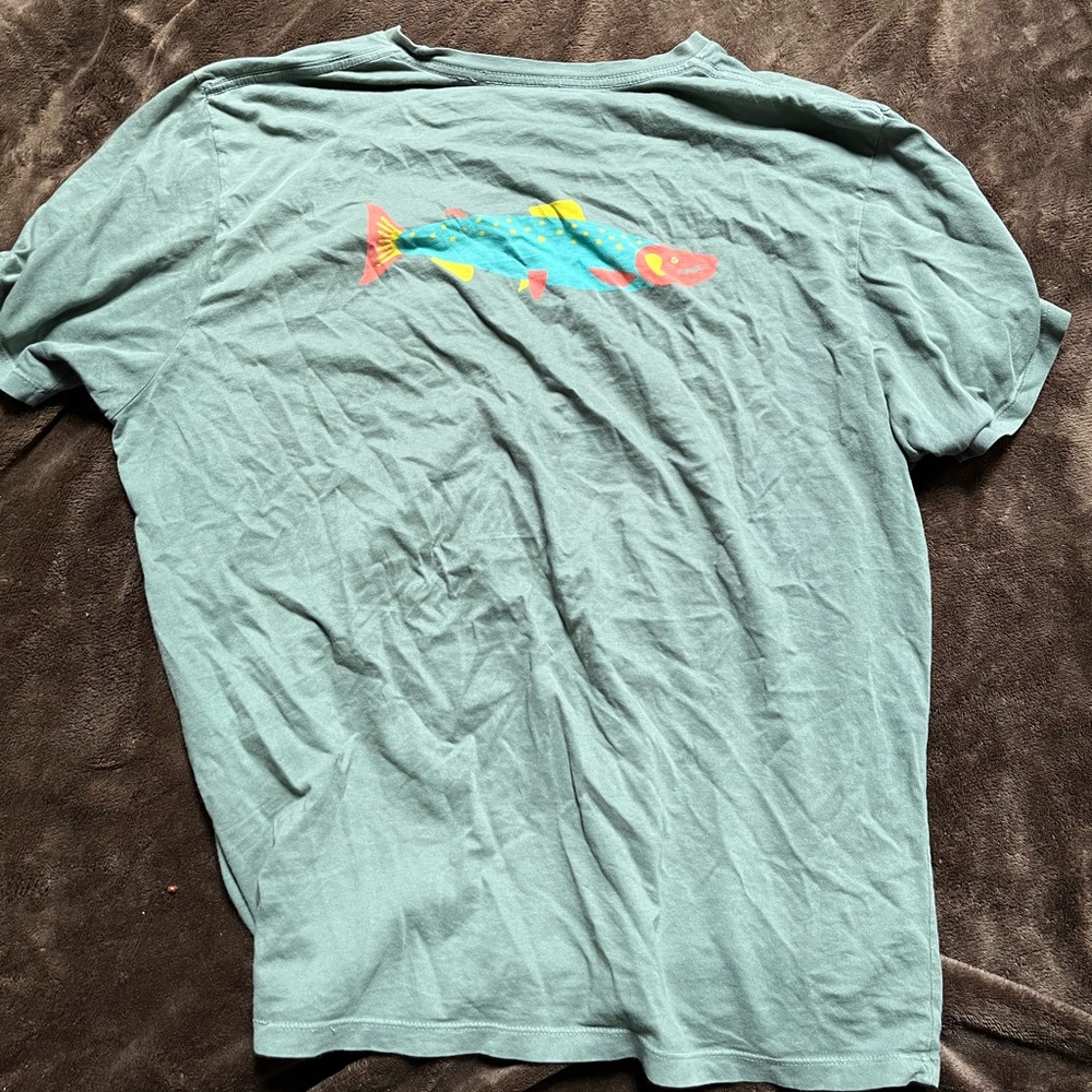 Green salmon T-Shirt